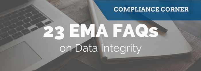 EMA Answers 23 Data Integrity FAQs