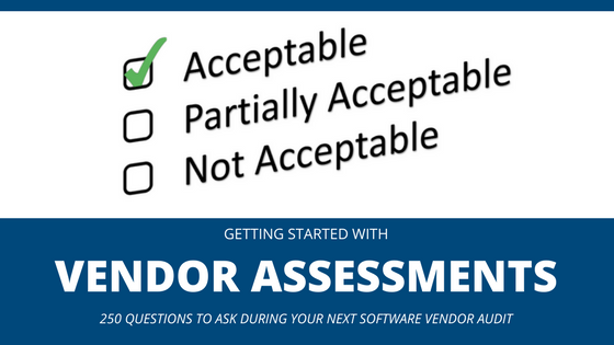 Software Vendor Assessments
