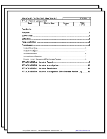 Incident Management SOP